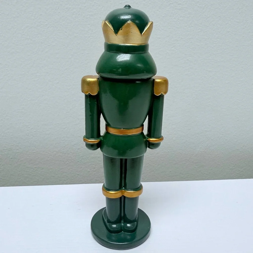 NEW Target Bullseye Playground Green w/ Gold Accents 6.4” Christmas Nutcracker